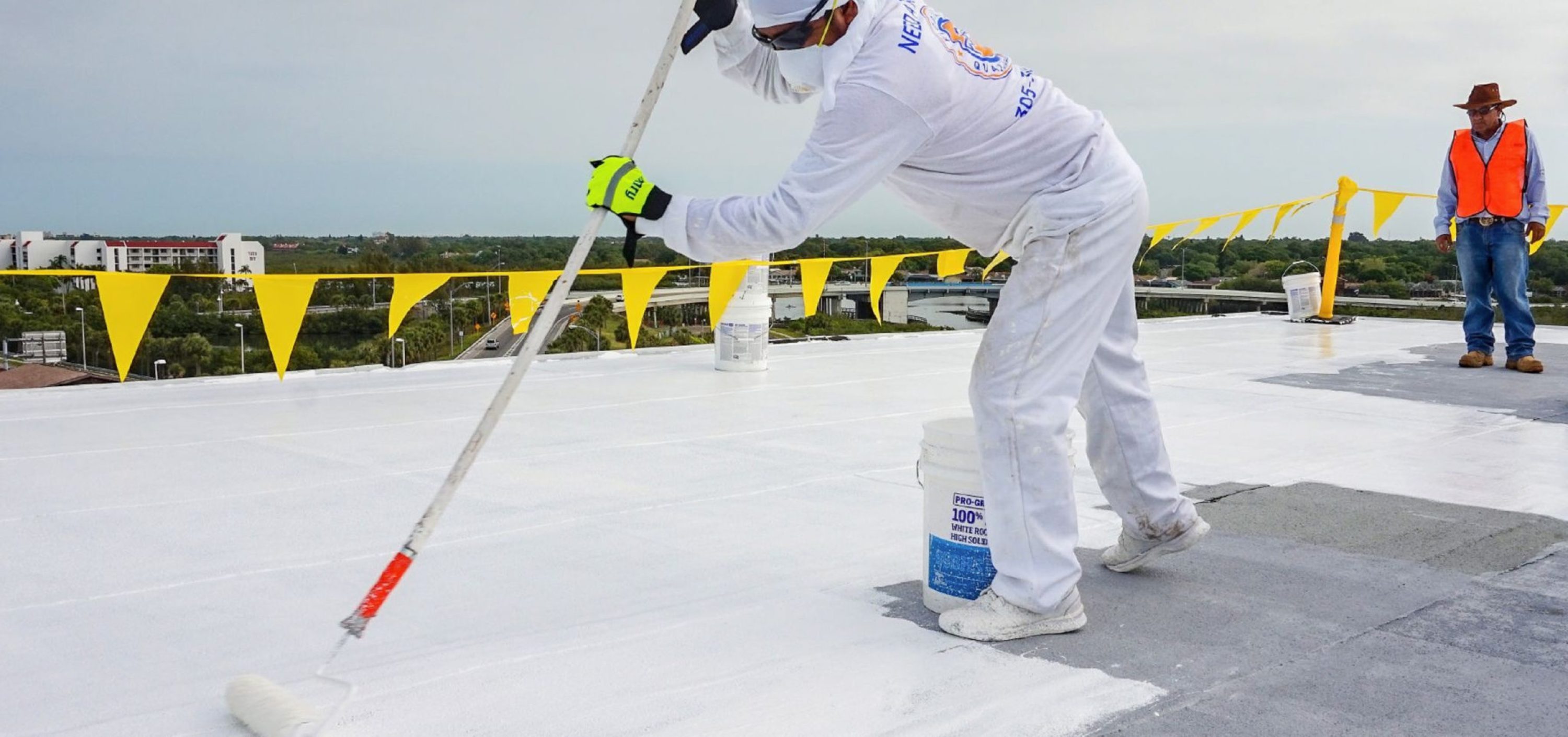 Miami Condominium Silicone Roof Coating